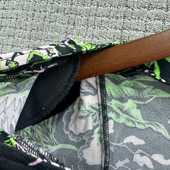 Rodebjer Mini Dress Womens S Multicolor Floral  Short Sleeve Shoulder Pads - Picture 11 of 11